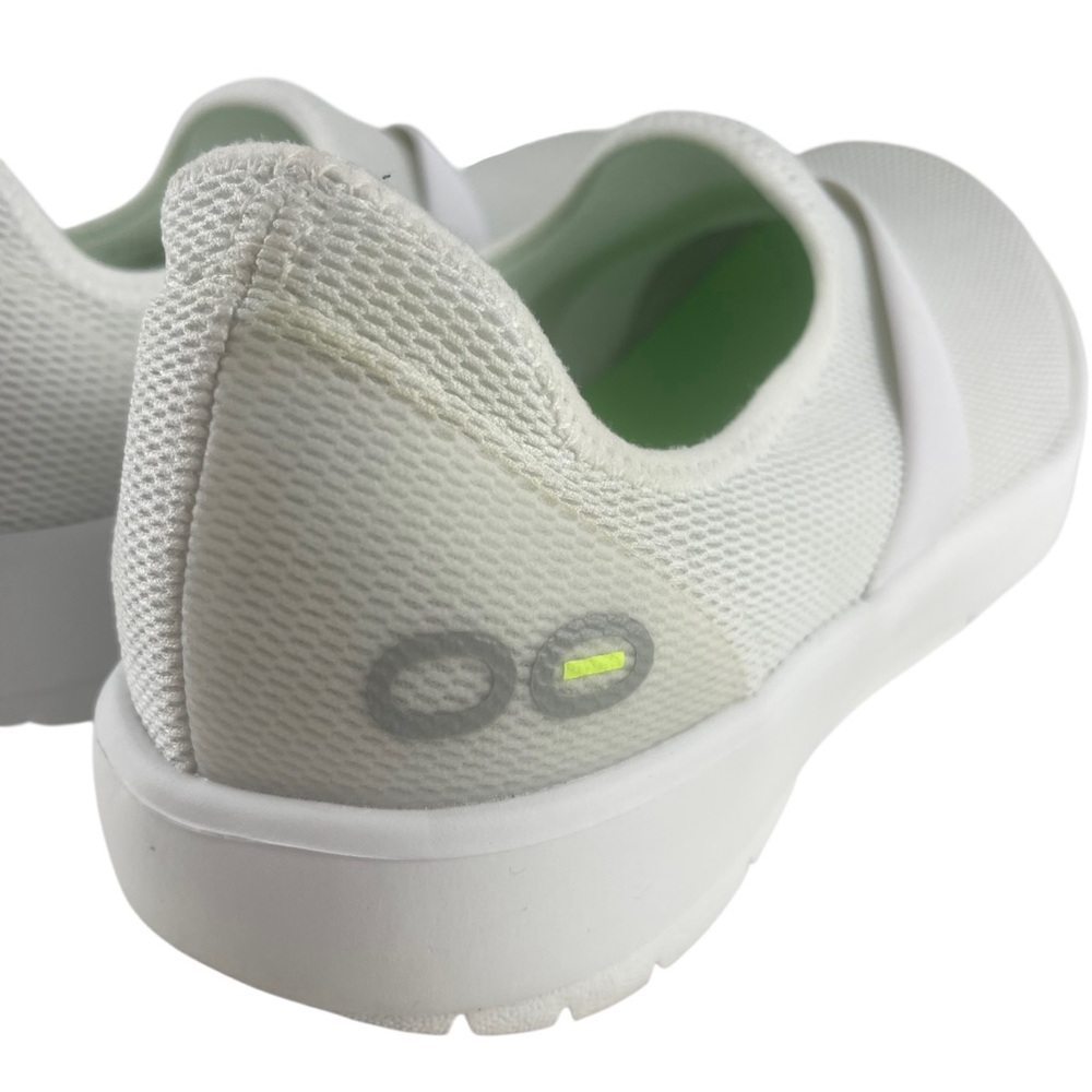OOFOS OOmg Low Recovery Women's White Slip-On Sneakers Sz. 10 - Picture 9 of 13